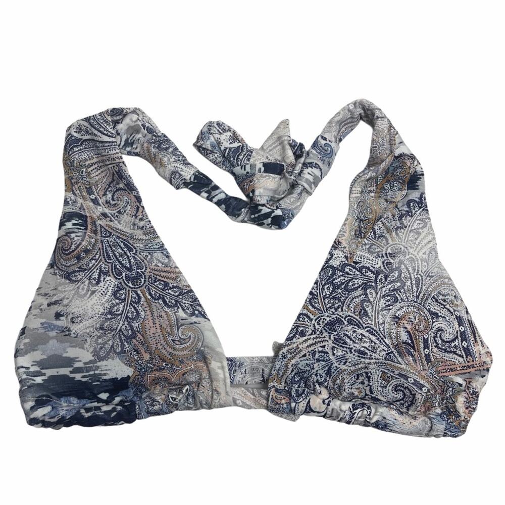 Eberjey Gitana Lennon Bikini Top Multi Print M
